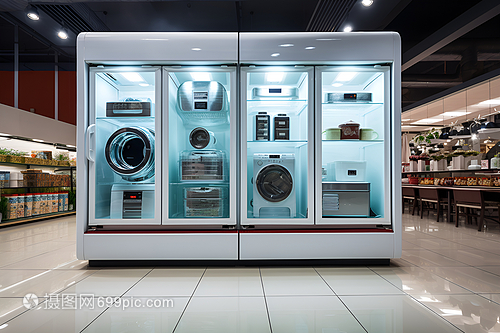 現(xiàn)代家電售賣商場(chǎng) 引領(lǐng)智能生活，一站式家用電器銷售新體驗(yàn)